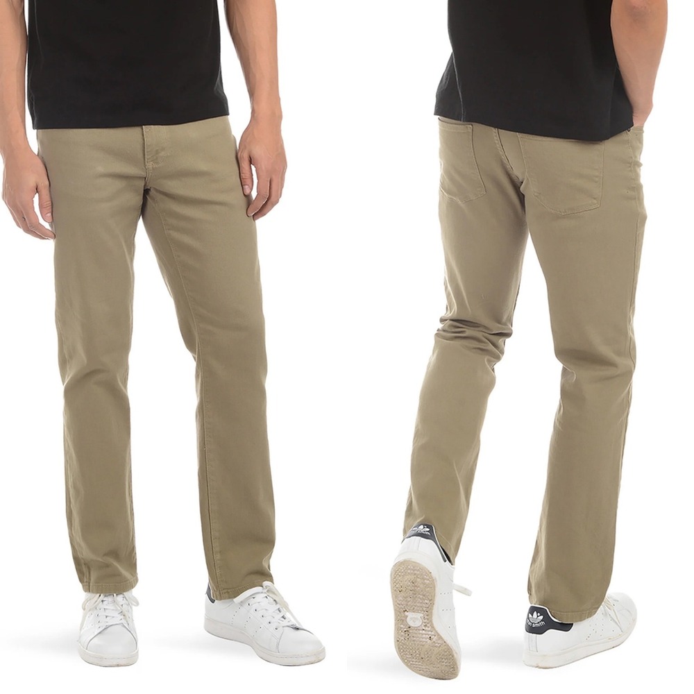 Mott & Bow Straight Mercer Jeans Mens Sz 40 x 32 (Measures 40 x‎ 26) Denim Green